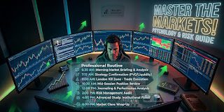 Professional trading routine — pre-market analysis journaling and weekly review for consistent results