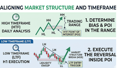 Understanding market structure — bullish bearish and consolidation phases in ICT trading