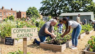 Consistency through community — showing up every day like tending a garden
