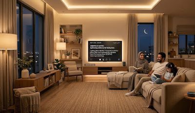 Smart home with agentic AI — automated comfort and family life optimization