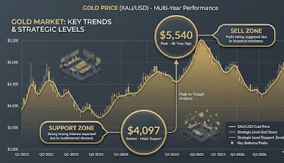 Gold XAU/USD all time high $5540 and market maker strategy — technical analysis
