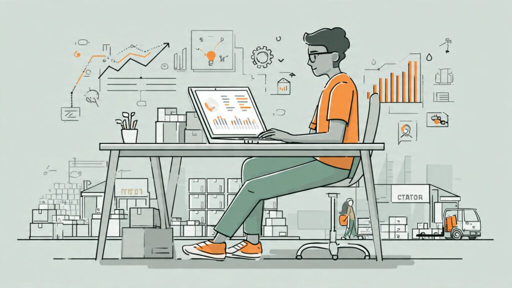 The future of business in 2026: AI agents handling operations while humans focus on strategy and growth.