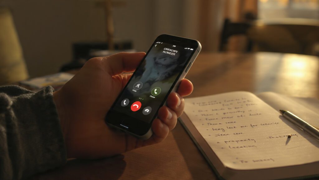 Receiving first call from property owner in zero-money real estate strategy