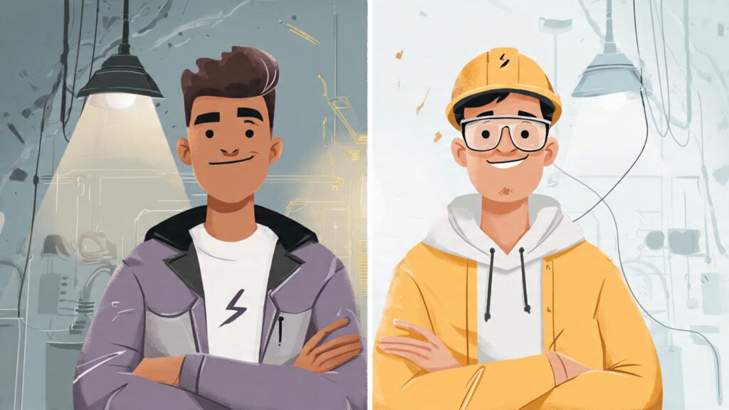 Transformation from electrician mindset to entrepreneur mindset: how brain training changed everything.