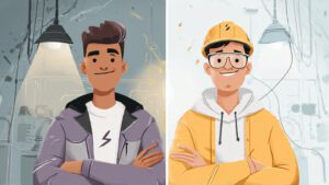 Transformation from electrician mindset to entrepreneur mindset: how brain training changed everything.