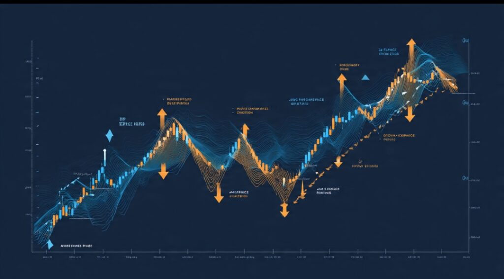 ICT Power of Three diagram showing accumulation, manipulation, and distribution phases of institutional price movement