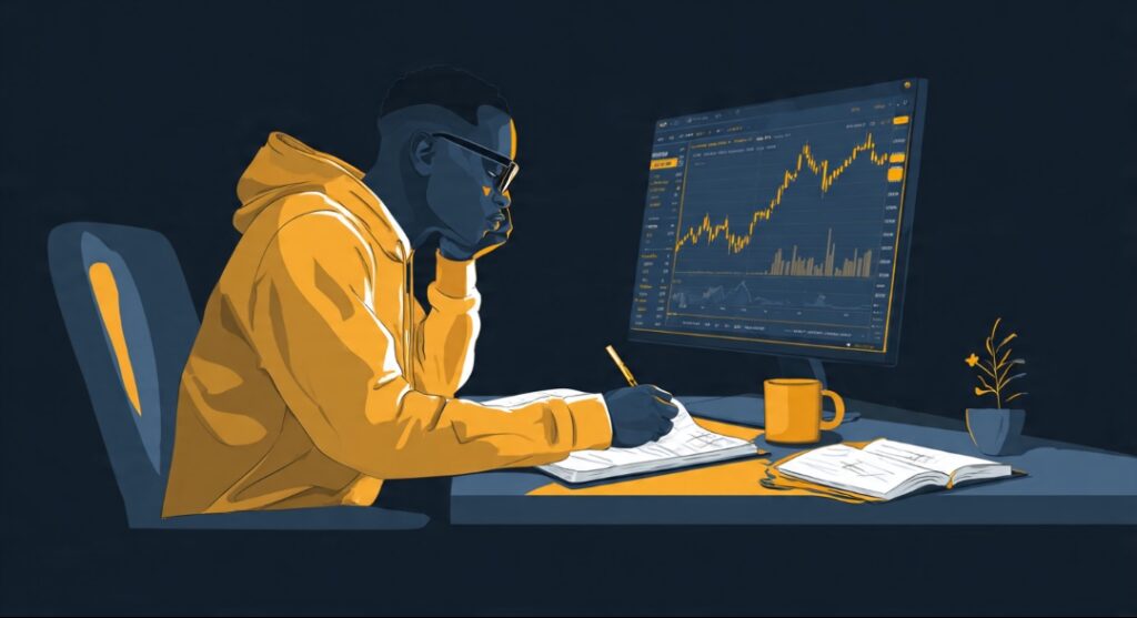 Focused trader who stopped debating ICT vs SMC and committed to practicing on charts with a journal — building real skill
