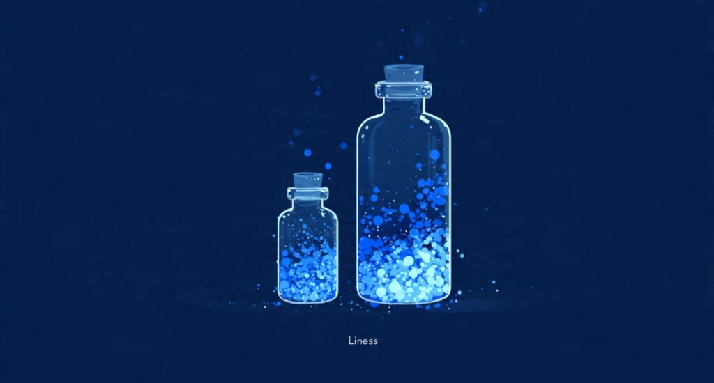Gas expanding to fill containers of different sizes, illustrating how expenses expand to fill whatever income is available under Parkinson's Law of Money.