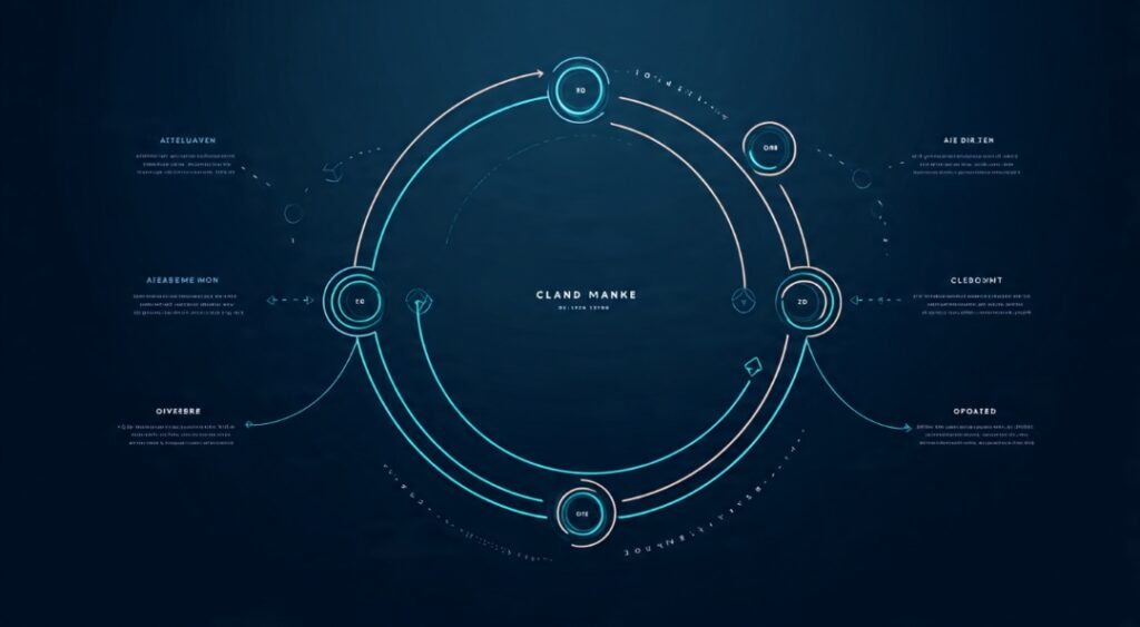 The AI agent loop: perceive, reason and plan, act, observe, and repeat until the goal is met.