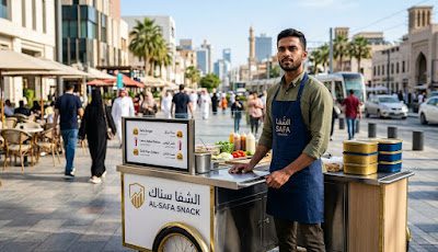 Starting business from zero — street food entrepreneurship and low cost execution for financial sovereignty