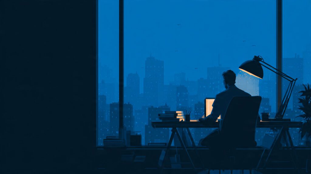 Power of isolation in business — deliberate solitude and focused work building toward meaningful goals