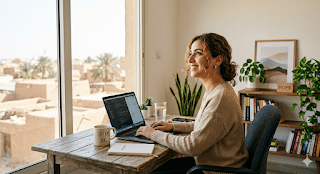Young freelancer success story — beginner building income through consistency and skill development