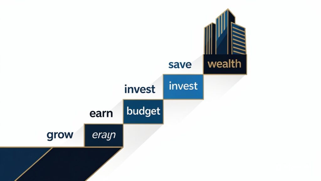 Five steps to start building wealth from zero income