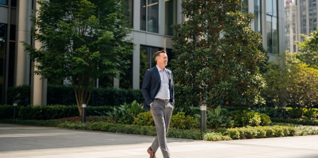 Taking a deliberate break to protect decision quality — emotional control as a business asset.