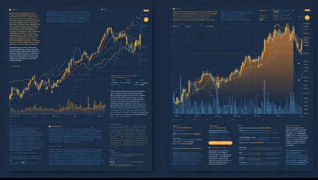 A cluttered indicator chart versus a clean price-action smart money chart, showing the shift in approach.