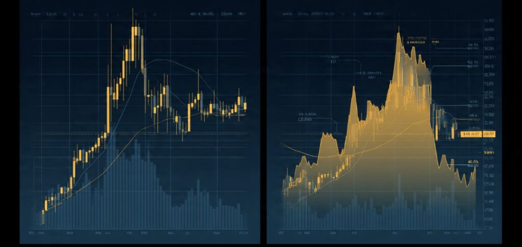 Comparison of a textbook OTE pullback versus a shallow retracement that skips the zone
