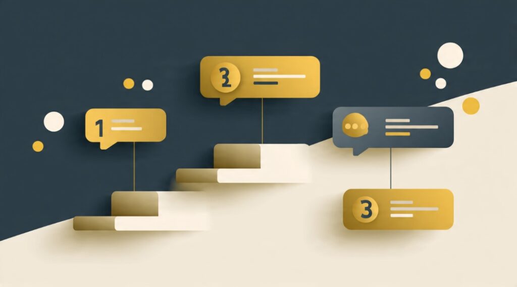 Three-step framework for handling client objections: acknowledge, associate, ask