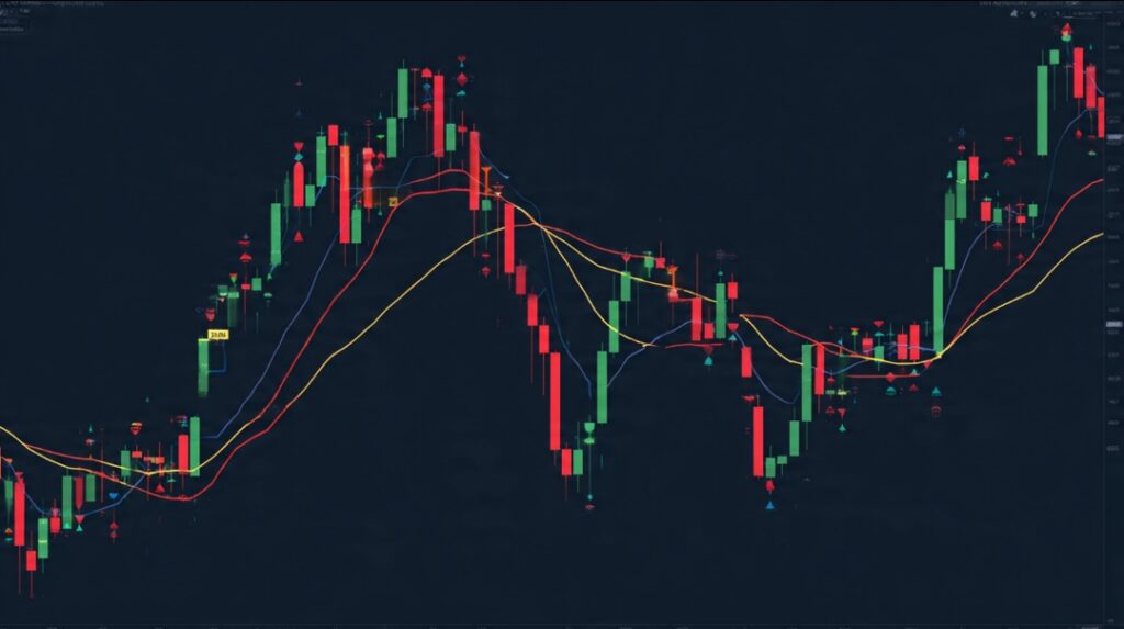 Comparison of a disciplined early entry versus a late FOMO entry chasing an extended move
