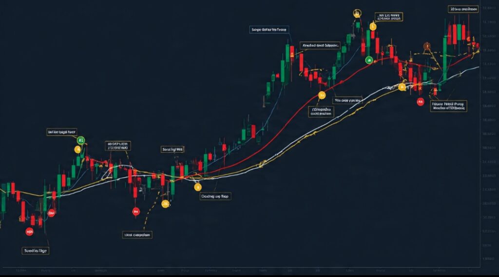 The Judas Swing sequence from consolidation to false breakout, liquidity sweep, reversal and real move